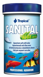 TROPICAL SANITAL ALOE VERA 100 ML SÓL AKWARYSTYCZNA Z ALOESEM 80323