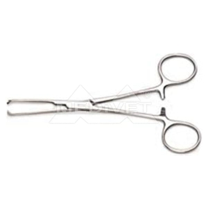 KLESZCZYKI TKANKOWE ALLIS PROSTE 15 CM / Z ZĄBKAMI 5 x 6 / 1 SZT /