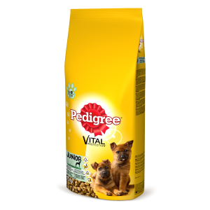 PEDIGREE JUNIOR ŚREDNIE RASY KURCZAK 15 KG ( pies dorastające )