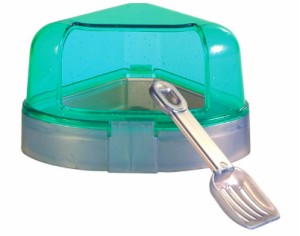 TRIXIE 6256 TOALETA NAROZNA DLA GRYZONI Z DASZKIEM + ŁOPATKA