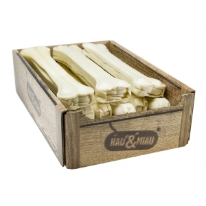 KOŚĆ PRASOWANA BIAŁA 26,5 cm 9 szt. ( pies gryzak aport czyścik dental )