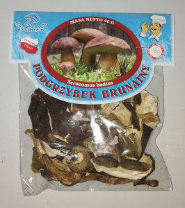 PODGRZYBEK BRUNATNY SUSZONY 20 g ( jadalne dla ludzi i zwierząt grzybki )