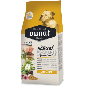 OWNAT CLASSIC DOG LAMB & RICE 20 KG ( pies jagnięcina ryż ) 