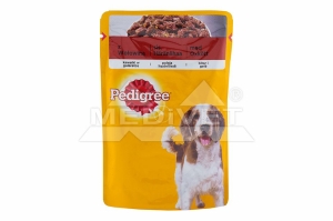 PEDIGREE WOŁOWINA W GALARETCE 100 G ( pies saszetka )