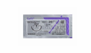 NICI SAFIL 1 ( 1/2 KOŁA OKRĄGŁA 37 MM / 90 cm pies koty chirurgia szycie )  C1048597