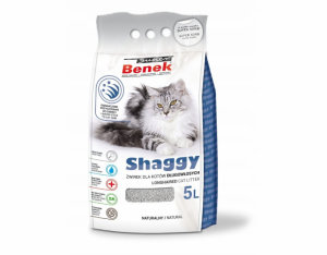 promo BENEK SUPER SHAGGY 5 L ( bentonitowy koty długowłose toaleta )