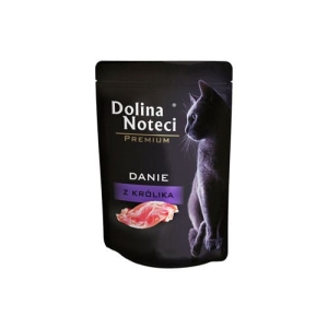 DOLINA NOTECI PREMIUM KOT DANIE Z KRÓLIKA SASZETKA 85 g ( koty )