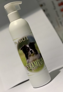 promo DR GUT SZAMPON HIPOALERGICZNY DO JASNEJ SIERŚCI 250 ML / 500 ML ( psy koty jasna kąpiel )