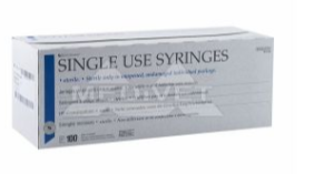 COVETRUS STRZYKAWKA J.UŻ. DWUCZĘŚCIOWA 10 ML / 100 SZTUK ( chirurgia diagnostyka )