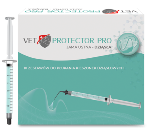 VET PROTECTOR PRO JAMA USTNA DZIĄSŁA ( psy koty stomatitis leczenie pies ) 