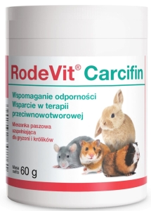 DOLFOS RODEVIT CARCIFIN 60 G ( gryzonie króliki układ odpornoścowy nowotwory )