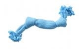 SZNUR SQUEAK KOLOR LIGHT BLUE m 35 cm BUSTER ( pies koty psy zabawa przeciaganie czyścik ) 276519