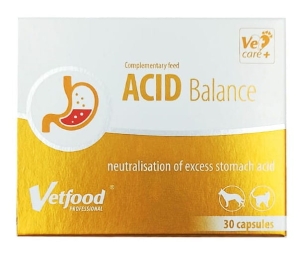 promo VETFOOD ACID BALANCE 30 kaps ( psy koty nadkwasota zgaga refluks pies )