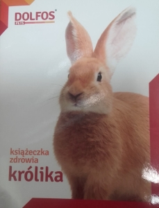 DOLFOS KSIĄŻECZKA ZDROWIA KRÓLIKA ( dokumentacja medyczna króliki )