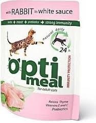 OPTIMEAL KOT ŁOSOŚ /  KREWETKI 85 G