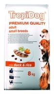TROPIDOG PREMIUM ADULT SMALL DUCK & RICE 8 KG ( dorosłe małe rasy kaczka ryż ) 57027