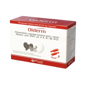OLDERM 60 kaps ( pies koty omega 3 psy skin olej  )