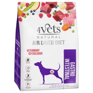 4VETS NATURAL  GASTRO INTESTINAL SUSZONA DOG 1 KG ( pies  wrażliwe psy niestrawność )