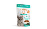 pakiet 28 x CALIBRA CAT LIFE POUCH STERILISED SALMON IN GRAVY NEW 85 g  ( koty gulasz łosoś ) 131577 