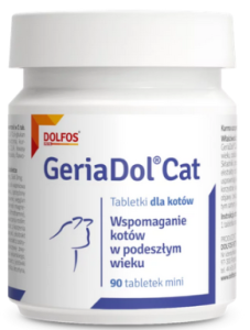 GERIADOL CAT 90 TABLETEK ( koty psy tauryna wzmocnienie )