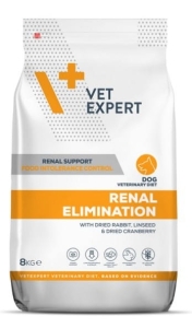 4T VETERINARY DIET DOG RENAL ELIMINATION 8 kg ( psy nerki dieta )