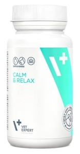 VETEXPERT CALM & RELAX 30 KAPSUŁEK ( pies koty psy inne zw. )