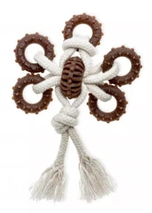 ZABAWKA DENTAL TOOTHER ECO WOODY MOTY ECOMFY