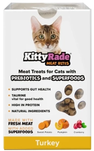 pakiet 3x  KITTYRADE TURKEY BITES 100 g  ( koty indyk przekąska ) 