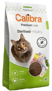CALIBRA CAT PREMIUM STERILISED POULTRY 10 kg NEW + GRATIS_DRAPAK CALIBRA  ( koty drobiowa ) 700021