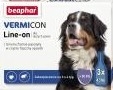 VERMICON LINE-ON DOGS L 3 x 4,5 ml ( pies dimetikon pchły kleszcze psy )