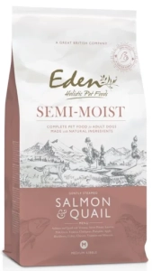 promo EDEN SEMI-MOIST ŁOSOŚ I PRZEPIÓRKA 2 kg ( pies półwilgotna psy ) 