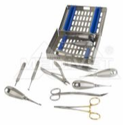 promo ZESTAW EKSTRAKCYJNY 12 ELEMENTOWY W KASECIE ZE STALI NIERDZEWNEJ ( psy koty ekstrakcje zabieg stomatologia stomatitis )  282365