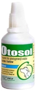 OTOSOL 25 ML PŁYN DO USZU DLA PSÓW I KOTÓW