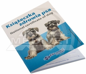 KSIĄŻECZKA ZDROWIA PSA - PUŁAWY ( pies psy )