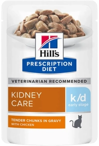 HILL'S PD FELINE K/D EARLY STAGE 85 g  ( koty nerki kidnay niewydolność ) 605679