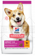 HILL'S SP CANINE ADULT MINI CHICKEN NEW 3 kg ( psy małe rasy dorosłe kurczak pies ) 604344