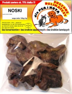 ABAKUS NOSKI WIEPRZOWE 100 G ( pies gryzak dental czyścik )
