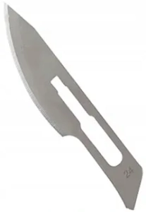 promo OSTRZA SKALPELA NR 12 - STAL NIERDZEWNA 100 SZTUK ( chirurgia cięcie tkanek ) 990940