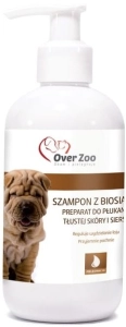 promo OVER ZOO SZAMPON LECZNICZY Z BIOSIARKĄ 250 ML ( pies  łojotok psy )