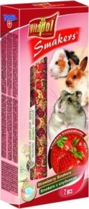 VITAPOL 1117 SMAKERS TRUSKAWKOWY 2 SZTUKI  ( gryzonie przysmak )