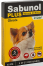 SABUNOL PLUS OBROŻA PRZECIW PCHŁOM I KLESZCZOM DLA MAŁYCH PSÓW 35 CM ( psy permetryna garanium repelent  ektopasożyty pies )