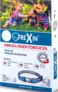 FREXIN OBROŻA INSEKTOBÓJCZA DLA PSA 35 cm ( pies repelent ektopasożyty psy )
