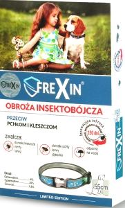 FREXIN OBROŻA INSEKTOBÓJCZA DLA PSA 55 cm ( pies geraniol psy ektopasożyty )