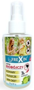 FREXIN SPRAY NA KOMARY I KLESZCZE 80 g ( pies koty gerianol psy )