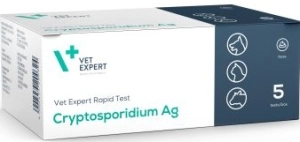 RAPID TEST CRYPTOSPORIDIUM AG 5 TESTÓW NEW ( bydło cielaki biegunka cielęta )