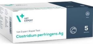 VETEXPERT RAPID TEST CLOSTRIDIUM PERFRINGENS AG / 5 UNIT BOX ( bydło cielaki inne zw. )