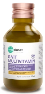 S-VIT MULTIVITAMIN 100 ml ( ptaki gołębie zw. gospodarskie niedobory )