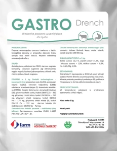 GASTRO DRENCH 1 KG ( bydło przeżuwacze wiatropędnie )