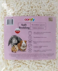PODŁOŻE CELULOZOWE 6 L DLA KRÓLIKÓW I GRYZONIe COMFY SOFT BEDDING ( podściółka )