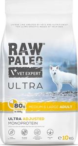 4T RAW PALEO ULTRA DOG ADULT MEDIUM / LARGE TURKEY 10 kg ( pies wołowina psy monodieta hipoalergiczna ) 